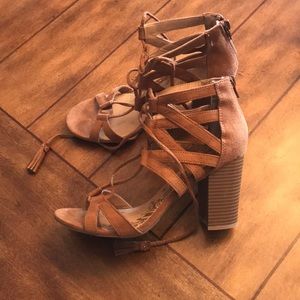 Heeled sandals